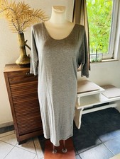 Kleid von Blaumax Gr S M Grau Dreiviertel Arm Viskose