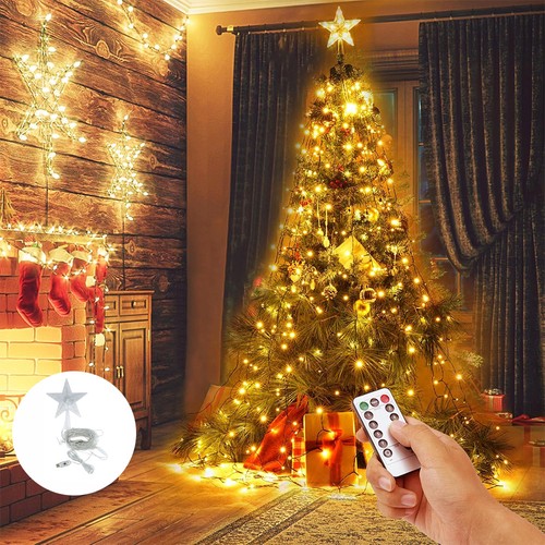 Christbaumbeleuchtung mit - , 8