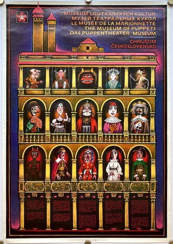 Original vintage poster museum - vintage,