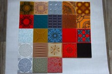 Retro Fliesen 15 x 15 cm 70er
