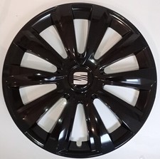 4 Radkappen Radzierblenden fur Seat Leon Toledo Alhambra Altea Ibiza 14" SCHWARZ