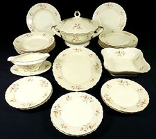 ESCHENBACH - Service SPEISESERVICE Tafelservice f. 6 Pers. - ART DECO - Bavaria