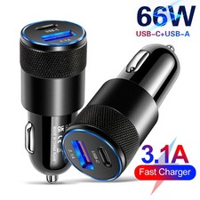 66W USB Auto Ladegerät Typ C