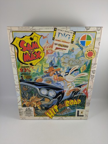 Sam max hit the - sam, cd-rom