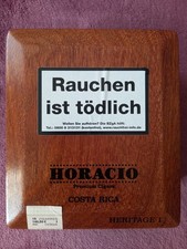 Horacio Heritage 1 ALTPREISIGER Bestand 15 Cigars Zigarrenkiste Holz Zigarrenbox