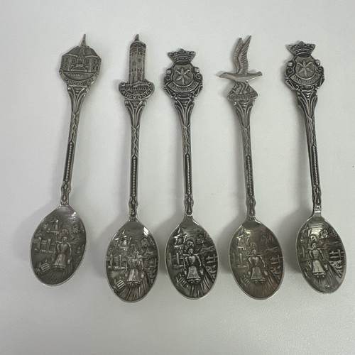 Vintage souvenirlöffel set - souvenirlöffel,