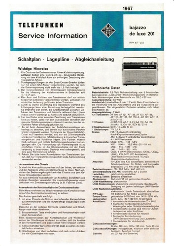 Service manual anleitung für - service,