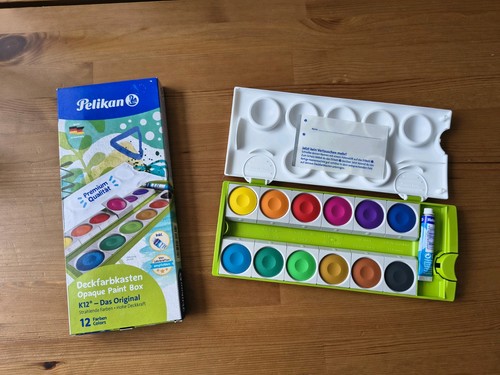 Pelikan deckfarbkasten grün - pelikan,