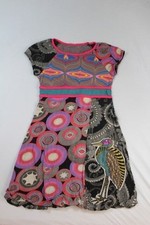 Desigual 26V3116 Kleid 11 12 bunt Herstellerfarbnummer 2000 Mit Motiv #Z2115