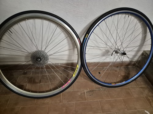 Paar starre und mavic open - und, pro