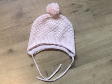 H&M Baby Mütze u. Handschuhe Gr. 74 rosa  TOP