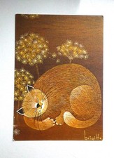 Postcard CP Naïfs Cat Kitten