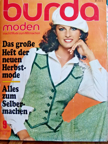 Altes burda modeheft ausgabe - modeheft,