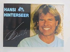HANSI HINTERSEER Autogramm
