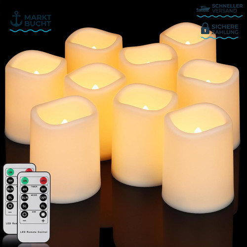 Led kerzen flammenlos - led,