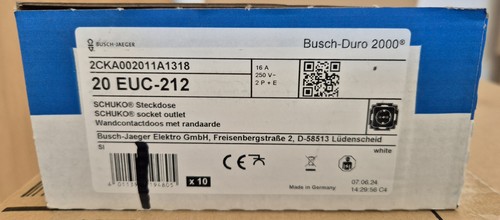 Busch jaeger steckdose - steckdose, duro