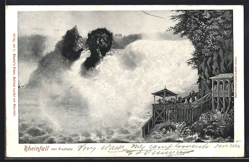 Schaffhausen wasserfall - schaffhausen,,