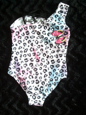 Super IEFIEL Leoparden Girly - Badeanzug  Fb . Bunt  Gr . 134 / 140  NEU  110!