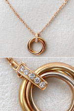 Cartier Trinity Anhänger Gold