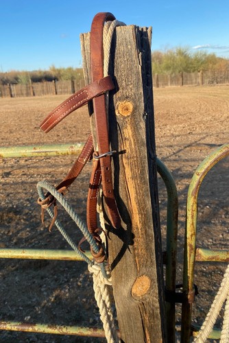 Rope bosal setup harness - bosal,