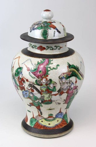 Wunderschöne deckelvase mit - deckelvase,
