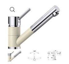 Wasserhahn/Armatur/MIschbatterie BLANCO Antas-S HD jasmin/chrom