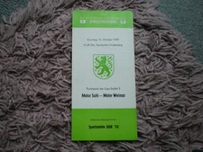 Programm    Motor Weimar   -