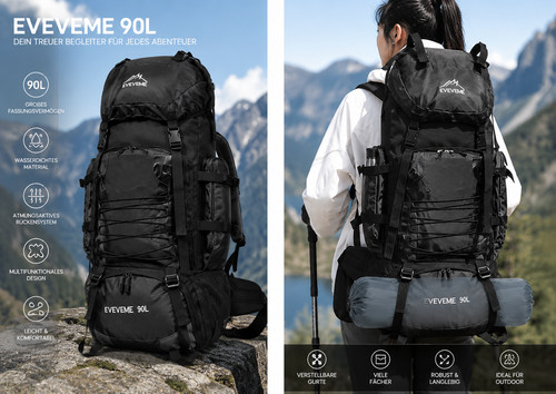 Wanderrucksack 90l - wanderrucksack,