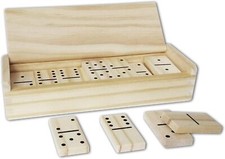 DOMINOSPIEL in Holzbox 28