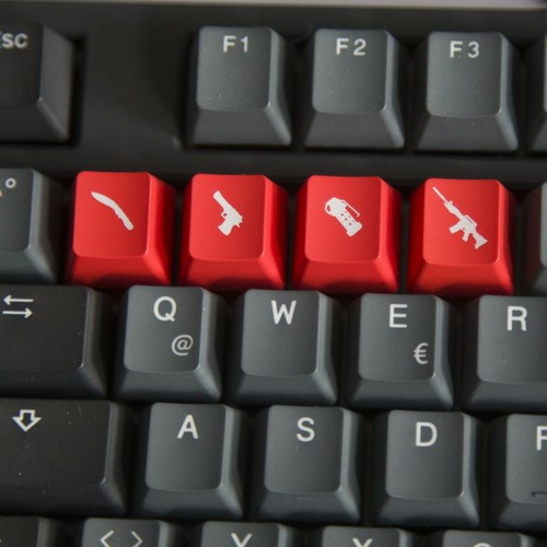Rote tastenkappen keycaps - tastenkappen,