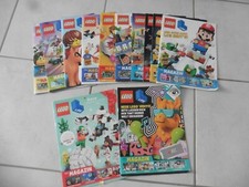 10 Ausgaben LEGO - Zeitschriften für Kinder (2020-2023)