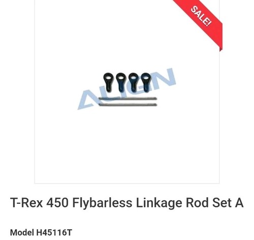 Align trex 450 gestängestange - align,