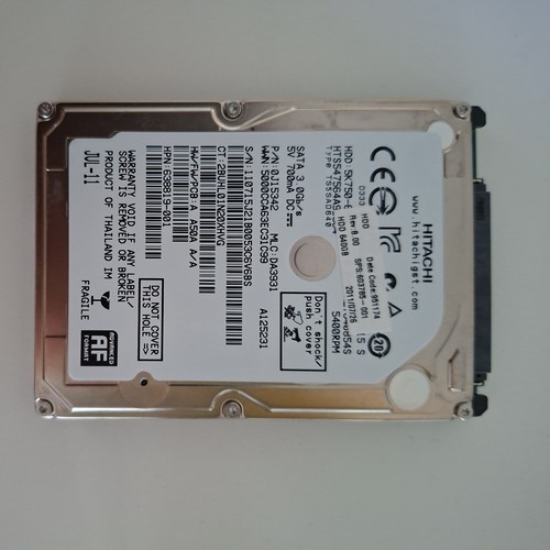 Hitachi 640gb hdd zoll - 2,5",