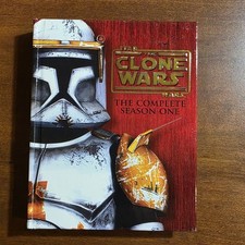 Star Wars: The Clone Wars Complete Season One RARE HTF 3-Disc Blu-ray Digibook