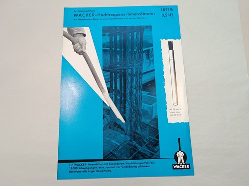 Prospekt infoblatt wacker - prospekt,
