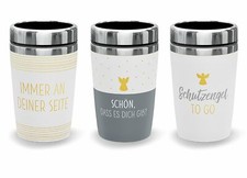 Auswahl Geschenk La Vida Engel Thermobecher Thermo-Kaffeebecher Isolierbecher