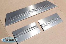 EINSTIEGSLEISTEN passend für VW T5 und VW T6 | ab 2003 | EDELSTAHL | 3-tlg