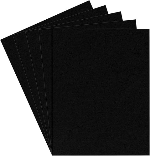 Bastelfilz bögen schwarz - bastelfilz, 5
