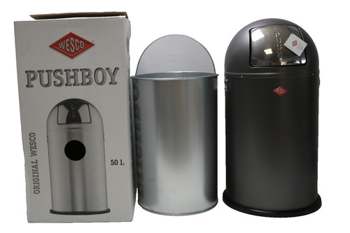 Wesco pushboy 50l - 50l, mülleimer