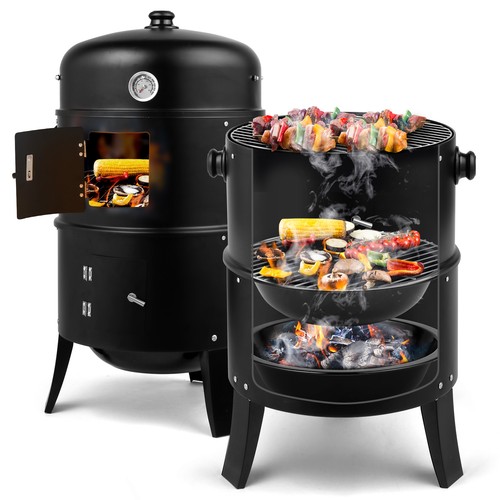 3in1 bbq holzkohlegrill - 3in1,