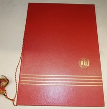 Urkundenmappe "VEB Harzer