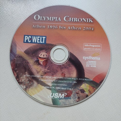 Rom info programm olympia - cd-rom,