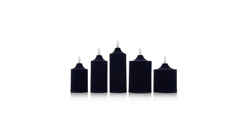 Elambia led kerzen samt - 5,