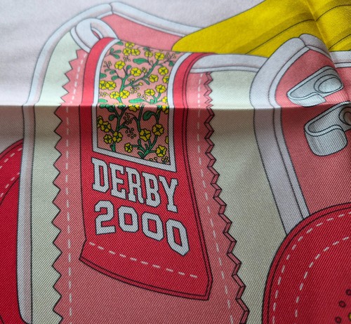 Hermès seidentuch derby2000 - hermès,