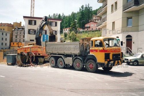 Lkw foto saurer baukipper - saurer,