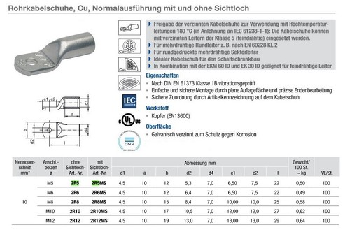 Rohrkabelschuhe klauke - rohrkabelschuhe,