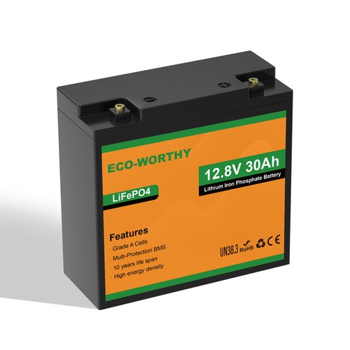 12v 30ah lifepo4 lithium - 30ah,