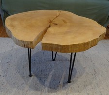 Massivholz Couchtisch