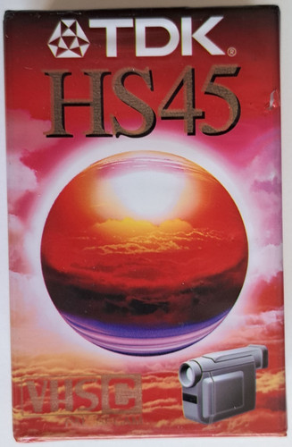 Tdk minuten vhs c - hs, vhs-c