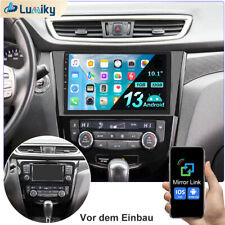 Für Nissan X-Trail Qashqai 2014-2018 Autoradio 32GB Android 13 GPS Navi RDS WIFI